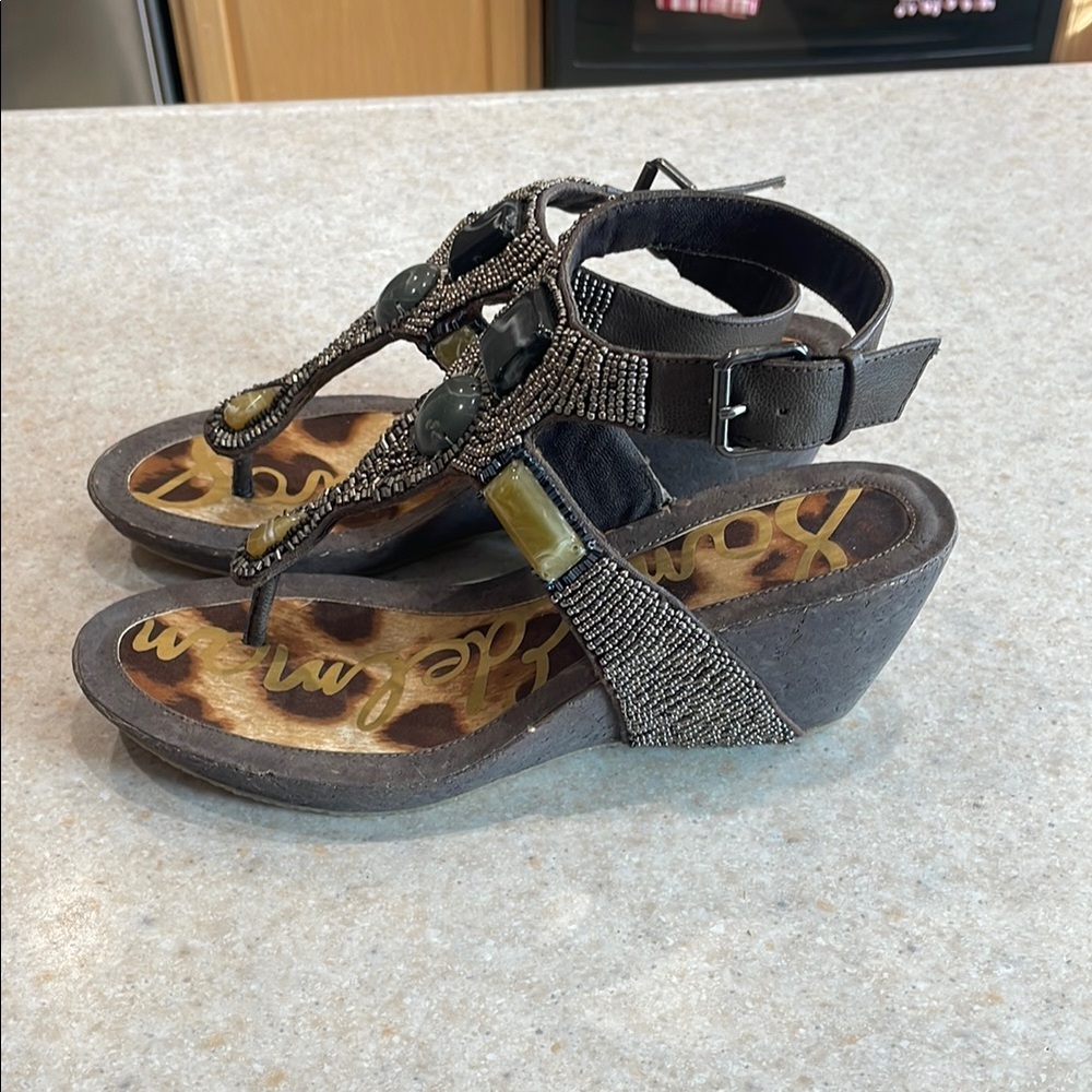 Sam Edelman beaded sandal - Picture 2 of 4